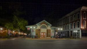iPhone Photo of Market House Square in Paducah Kentucky at night