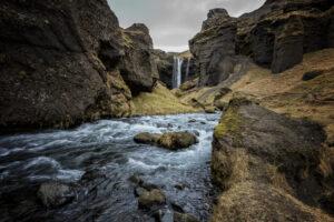Waterfall in Iceland Phyllis Russell Photography
